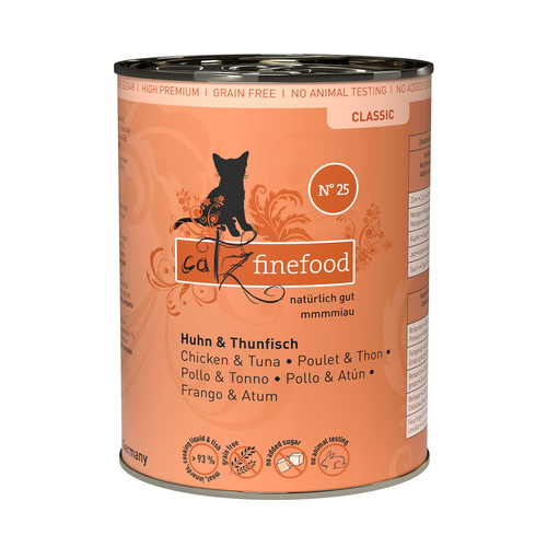 Catz Finefood No. 25 avec poulet &amp; thon, 400g - MyStetho Veterinary