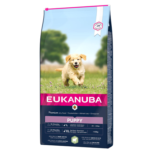 Eukanuba Puppy, agneau &amp; riz, large Breeds - MyStetho Veterinary