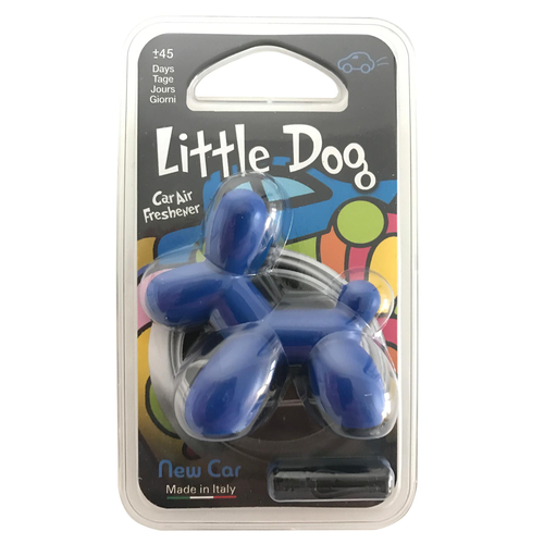 Little Dog Air Freshener, new car bleu - MyStetho Veterinary