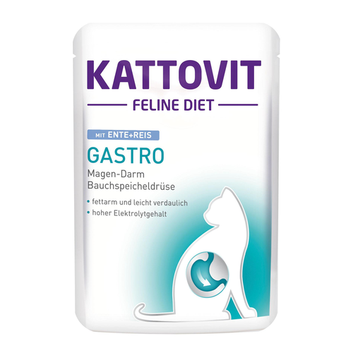 Kattovit Gastro canard et riz - MyStetho Veterinary