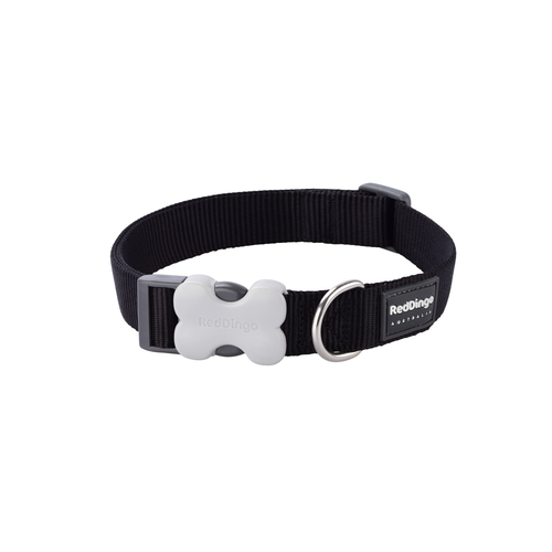 RedDingo Dog Collar Giant Long Black GL Classic Black 40mm x 50-80cm - MyStetho Veterinary