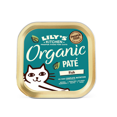 Lily's Kitchen Adult Organic Fish Paté 85g - MyStetho Veterinary