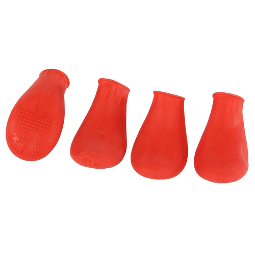 Swisspet Chaussons de protection Balu, M rouges, 4pcs. - MyStetho Veterinary