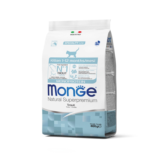 Monge Chat monoprotéine chaton truite - MyStetho Veterinary