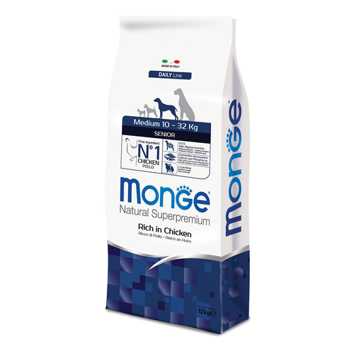 Monge Daily Line – Senior Medium poulet - MyStetho Veterinary