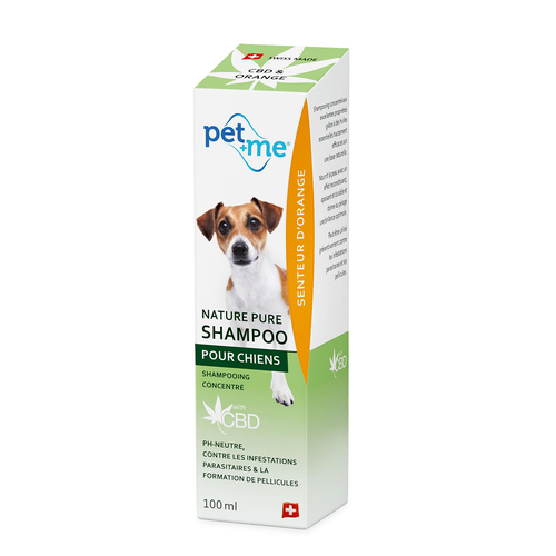 Pet+me Shampoo CBD, orange 100ml - MyStetho Veterinary