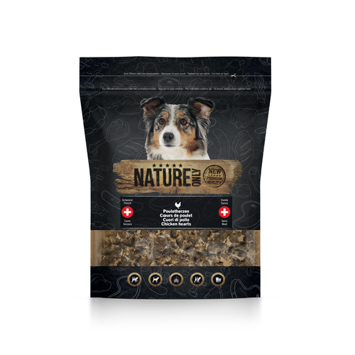 Nature Only Cœurs de poulet 390g - MyStetho Veterinary