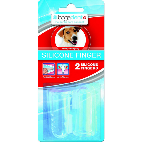 bogadent Doigt en silicone pour chiens 2 Stk - MyStetho Veterinary