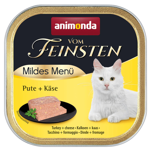 Animonda Vom Feinsten ADULT Dinde+fromage 100g - MyStetho Veterinary