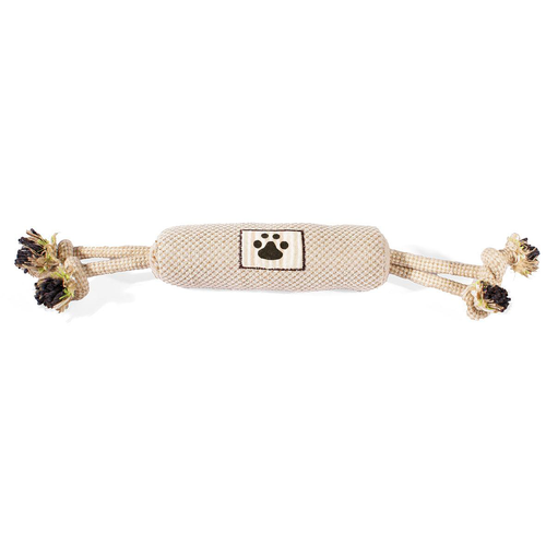 Swisspet jouet naturel Dummy avec corde double, 40cm - MyStetho Veterinary