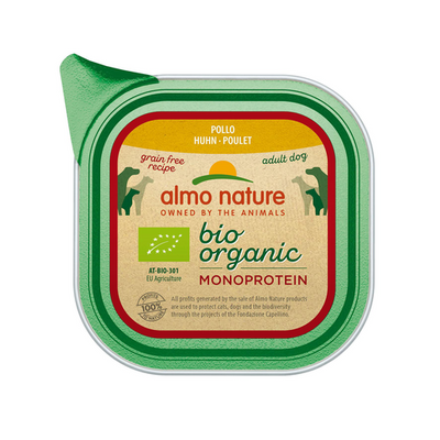 Almo Bio Dog Single Proteine poulet 150g - MyStetho Veterinary