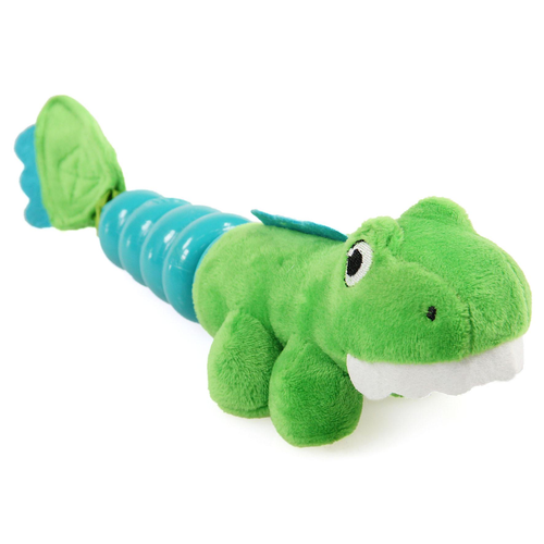 Swisspet Rubby crocodile, vert/bleu 8.5x7x28cm - MyStetho Veterinary