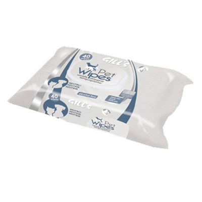 Gill's lingettes nettoyantes neutre 40 Stück - MyStetho Veterinary