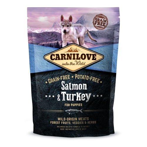 Carnilove Dog Chiot - Saumon & Dinde 1,5kg - MyStetho Veterinary