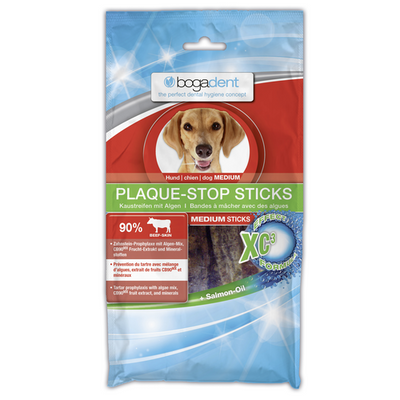 bogadent Plaque-Stop Sticks Medium pour chiens 100g - MyStetho Veterinary