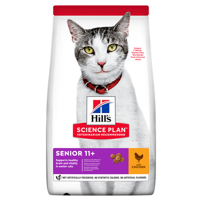 Hill's Science Plan Senior 11+ Adult Chicken 3 kg - MyStetho Veterinary