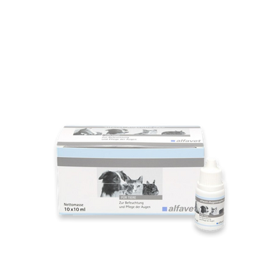 alfavet-Gouttes oculaire pour animaux 10x10ml - MyStetho Veterinary