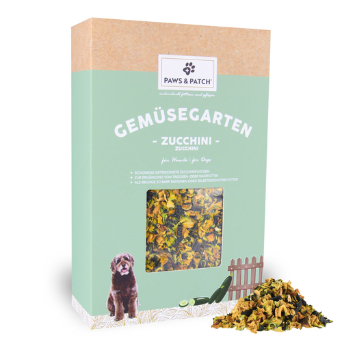 Paws&Patch FLOCONS DE COURGETTE pour chiens 700g - MyStetho Veterinary