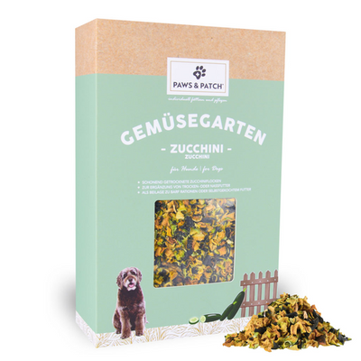 Paws&Patch FLOCONS DE COURGETTE pour chiens 700g - MyStetho Veterinary