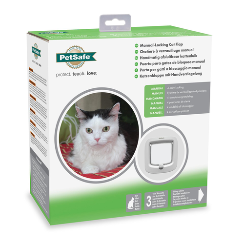 Pet Safe Pet Safe chatière 4 positions, blanc - MyStetho Veterinary