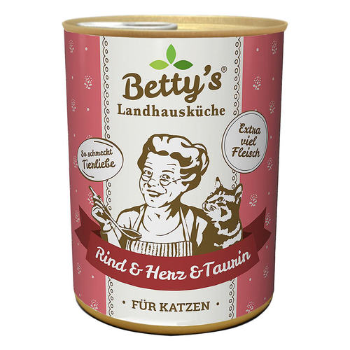 Betty&#039;s Landhausküche Betty´s Landhausküche bœuf &amp; cœur 400g - MyStetho Veterinary