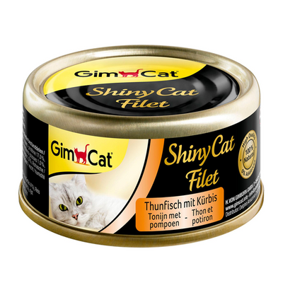 GimCat ShinyCat filet de thon &amp; courge - MyStetho Veterinary