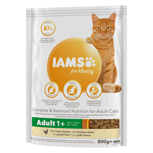 Iams Vitality Adult Chicken 800g - MyStetho Veterinary