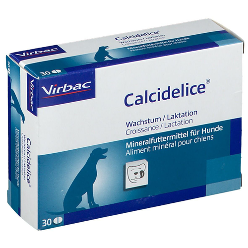 Calci-Delice (boite de 30 comprimés) - MyStetho Veterinary