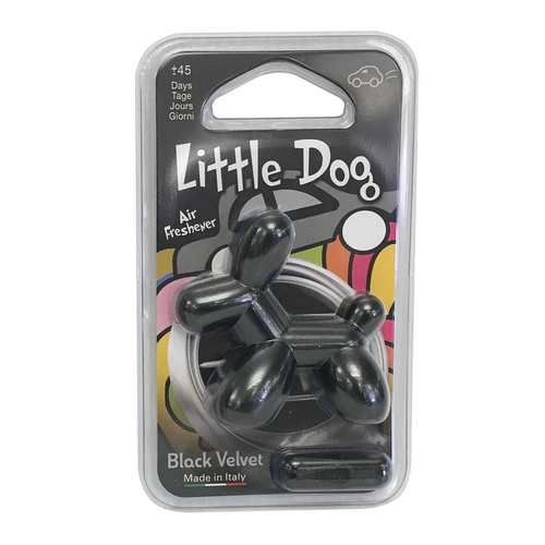 Little Dog Air Freshener Velvet black - MyStetho Veterinary