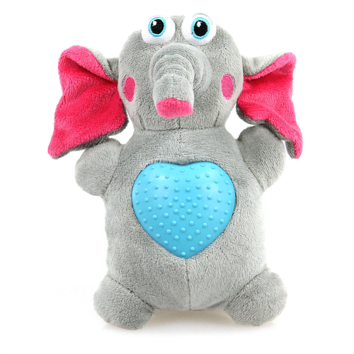 Swisspet eléphant en peluche Hearties, 19cm - MyStetho Veterinary