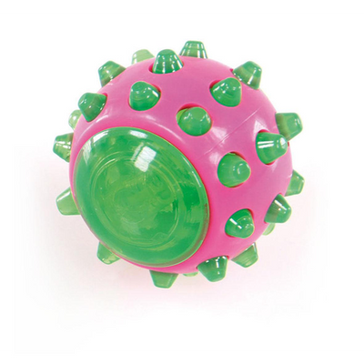 Swisspet balle lumineuse Light-Rocker, vert-rose vif - MyStetho Veterinary