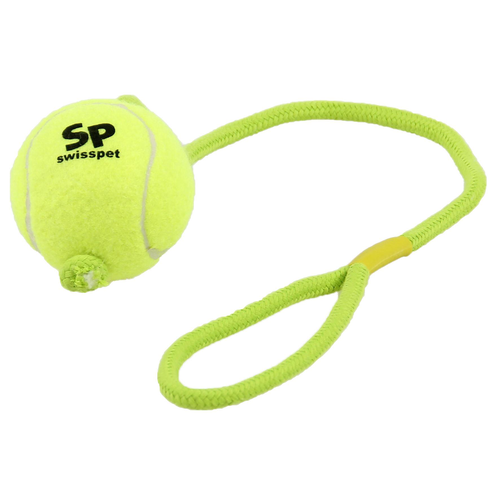 Swisspet Smash &amp; Play balle de tennis avec corde - MyStetho Veterinary