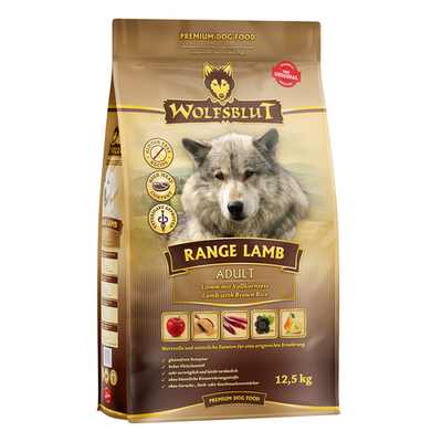 Wolfblut Canine Adult Range Lamb - agneau avec riz 12.5kg - MyStetho Veterinary