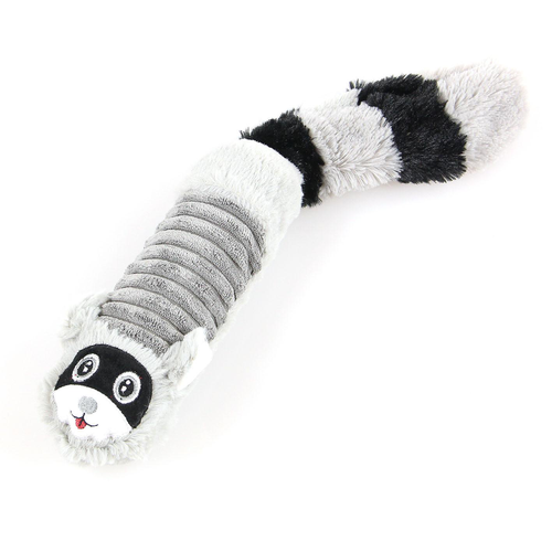 Swisspet Snorkel raton laveur en peluche, gris - MyStetho Veterinary