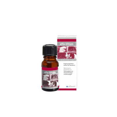 Alfa-Vitam 10ml Flacon en verre - MyStetho Veterinary