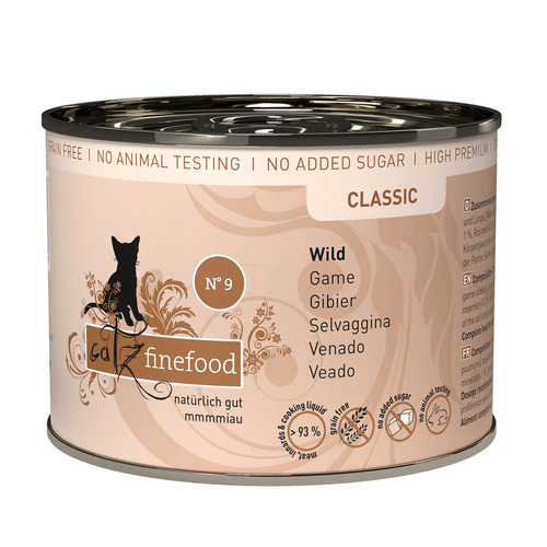 Catz Finefood No. 9 avec gibier, 200g - MyStetho Veterinary