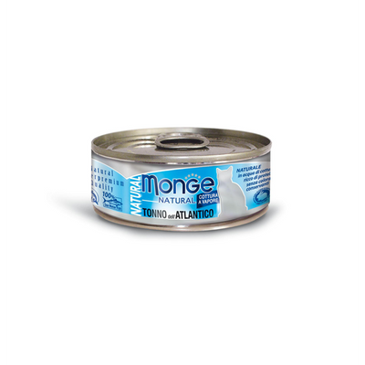 Monge Natural Cat Ad. Atlantic Tuna 80g - MyStetho Veterinary