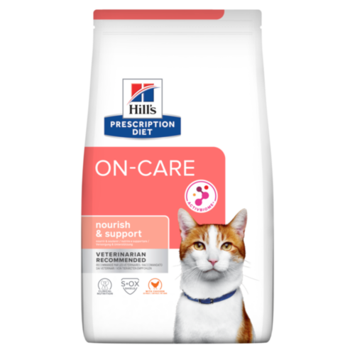 Hill's PRESCRIPTION DIET ON-CARE Croquettes pour Chat au Poulet 1.5 kg - MyStetho Veterinary