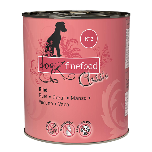 Dogz Finefood No.02 bœuf 800g - MyStetho Veterinary