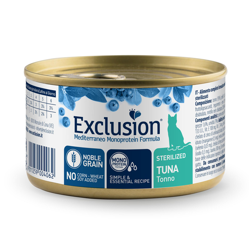 Exclusion Cat Sterilized Thon 85g - MyStetho Veterinary