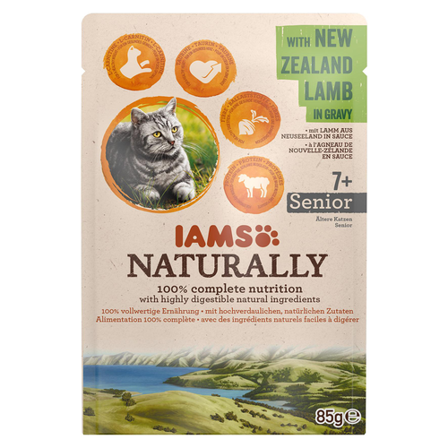 Iams Naturally Senior 7+ Lamb, 85g - MyStetho Veterinary