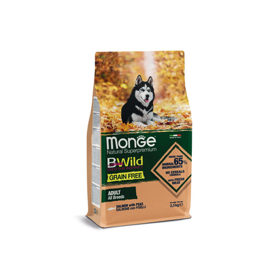 Monge BWild GF Saumon adulte - MyStetho Veterinary