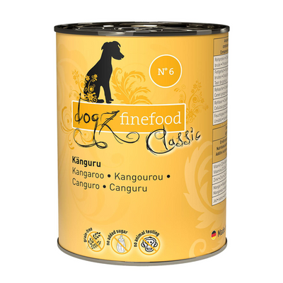 Dogz Finefood No. 06 Kangourou 400g - MyStetho Veterinary