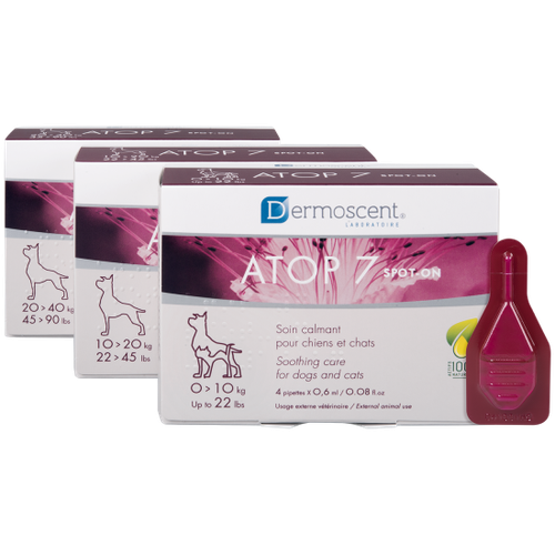 ATOP7® spot-on dog (20-40kg) - 2.4 ml - MyStetho Veterinary