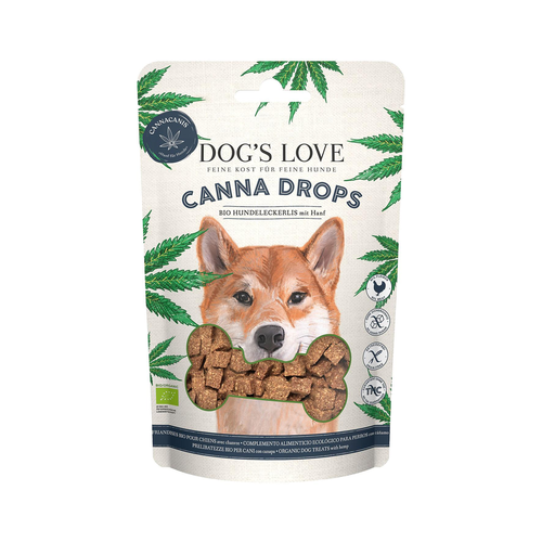 Dog&#039;s Love Canna BIO Drops volaille 150g - MyStetho Veterinary