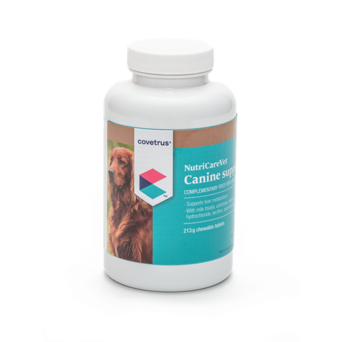 Covetrus NutriCareVet Liver Support comprimés à corquer pour chien 85 Kautabletten - MyStetho Veterinary