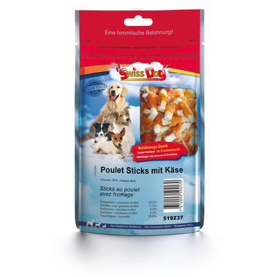 SwissDog Sticks au poulet avec fromage - MyStetho Veterinary