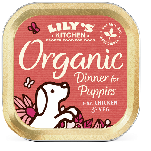 Lily's Kitchen Puppy Organic Dinner Chicken 150g - MyStetho Veterinary