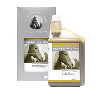 HepatoSan Horse liquid bouteille doseuse à 1000ml - MyStetho Veterinary