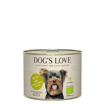 Dog&#039;s Love Bio poulet, sarrasin, céleri &amp; basilic, 200g - MyStetho Veterinary